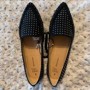 NWT Studded Loafers